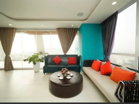 Penthouse 34A – Homestay Oasky Ban Công Ngắm Pháo Hoa, DT 400m²