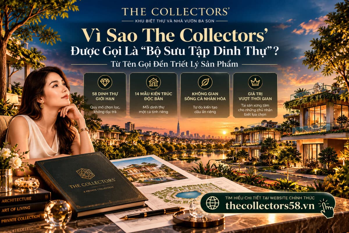 Vì Sao The Collectors’ Được Gọi Là “Bộ Sưu Tập Dinh Thự”? Từ Tên Gọi Đến Triết Lý Sản Phẩm
